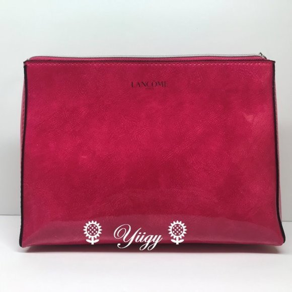 Lancome | Bags | Lancme Pink Makeup Cosmetic Case Bag New | Poshmark